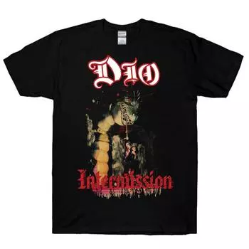 Черная футболка унисекс Dio Intermission