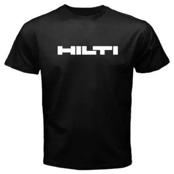 Черная футболка унисекс с логотипом Hilti Power Tools S