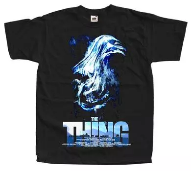 Черная футболка унисекс The Thing V20 Movie S