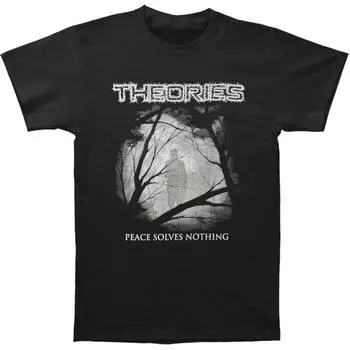 Черная футболка унисекс Theories Reгрессия S