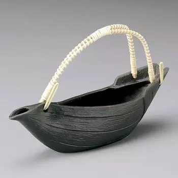 Черная глазурь, костяное сакэ x 8 x 460 куб. см. Стильное японское коммерческое использование [28,7 9,2 см, 466 г] [костяное сакэ] | Рестораны, Гостиницы, Посуда, Рестораны,