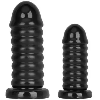 Черная хризантема анальная пробка женская задняя камера анус секс-товары расширительное устройство очень большой дилдо S