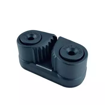 Черная композитная 2-рядная кулачковая планка с шарикоподшипником, морская лодка, веревка для быстрого входа, кулачковая планка, проволока, Fairlead, парусная лодка, яхта