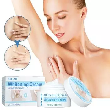 Черная кожа Эффективный отбеливающий лосьон Гладкий Питательный Колено Темная Кожа Витамин С Темные Колени Костяшки Пальцев Локти Подмышки Отбеливающий Крем 1PC