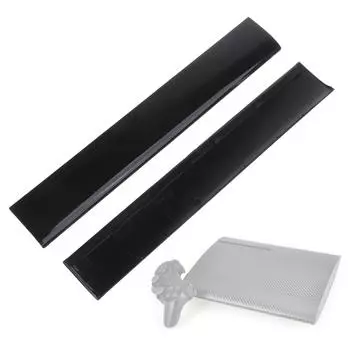Черная крышка для сменного корпуса, прочная лицевая панель корпуса для игровой консоли PS3Slim, игровой аксессуар