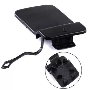 Черная крышка заглушка буксировочного крюка заднего бампера для X204 Glk300 Glk350 2009-2012