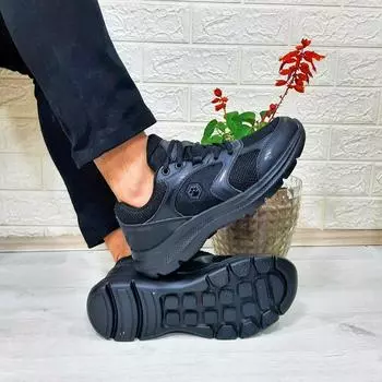 Черная легкая удобная спортивная обувь Lumberjack Jumbo из пены с эффектом памяти