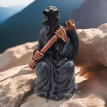 Черная мантия фигурка скульптура из смолы для домашнего декора и подарков With Prop
