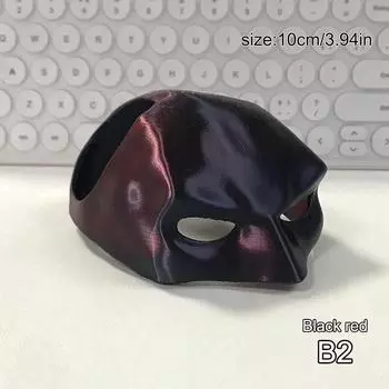 Черная маска летучей мыши, кошка, мститель, милая матовая маска летучей мыши, крутые игрушки супергероя для домашних животных, товары для кошек, три цвета и разные размеры маски