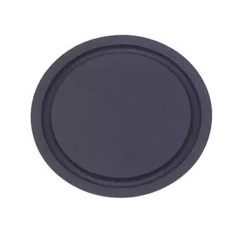 Черная металлическая чаша 5-дюймовый высококачественный басовый динамик сабвуфера пассивный радиатор басовый вибрирующий динамик диафрагма басовая звуковая катушка