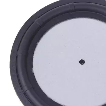 Черная металлическая чаша 5-дюймовый высококачественный басовый динамик сабвуфера пассивный радиатор басовый вибрирующий динамик диафрагма басовая звуковая катушка