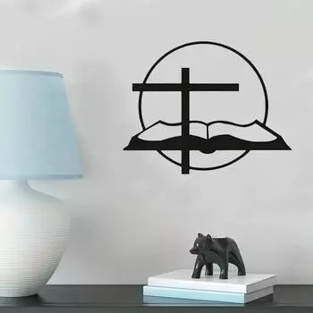 Черная металлическая крестовая табличка настенное искусство спокойное украшение для домашнего офиса сердечный подарок металлический крест настенное искусство черный спокойный домашний офис светло-серый