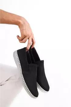 Черная мужская кожаная повседневная обувь из нубука из натуральной кожи