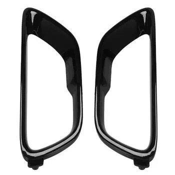 Черная накладка на переднюю противотуманную фару, накладка на противотуманную фару для Jeep Grand Cherokee 2017-2021 2019