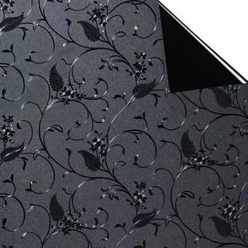 Черная наклейка на стекло 100% покрытие непрозрачная полностью покрывающая наклейка на стекло для окна защита от подглядывания конфиденциальность электростатическая матовая оконная пленка 30cmx1m