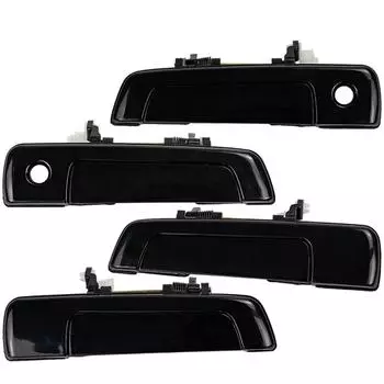 Черная наружная ручка передней задней двери для Mitsubishi Lancer Galant 1994-2004Hafei Rear right