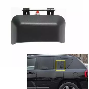 Черная наружная ручка задней двери левая 05115827AF для Jeep Compass 2007 2008-2016 красный