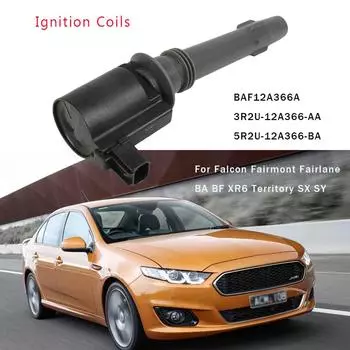 Черная новая катушка зажигания — повышение эффективности в Ford Falcon Fairlane BA BF XR6 Territory FG LPG LTD