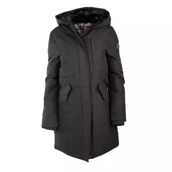 Черная парка с капюшоном Lya Женский PARAGOOSE