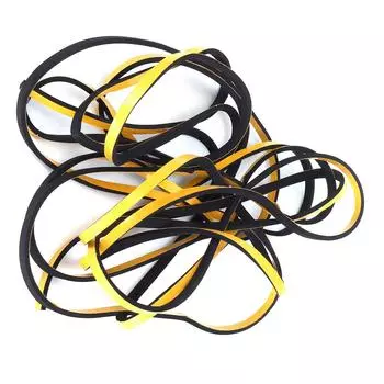 Черная пенная уплотнительная полоса, звукоизоляционная пена, ударопрочный буферный блок для раздвижного окна