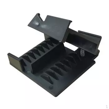 Черная пластиковая расческа для волос, направляющая для бритвы 2,6 дюйма, парикмахерские инструменты