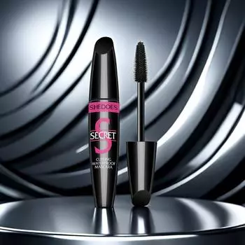 Черная подкручивающая тушь для ресниц Удлиняющая черная ресница Наращивание ресниц Кисточка для ресниц Красота Макияж Стойкая тушь Косметика