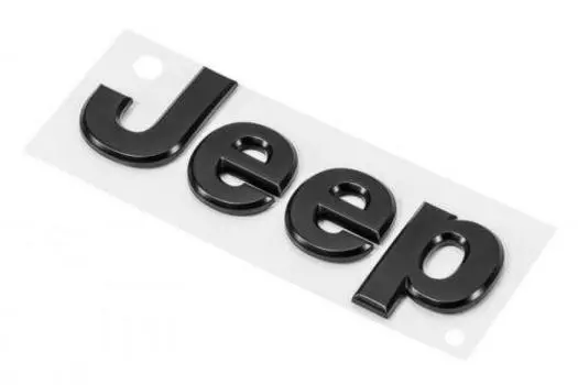 Черная подлинная эмблема JK Wrangler 68185492/матовая [подлинная] чёрный