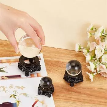 Черная полая основа для канцелярских принадлежностей и игрушечных шаров, нижняя опора для домашнего и настольного декора, рукоделия и кронштейна