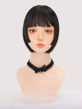 Черная принцесса стрижет челку и отправляет сменные блоки 10inch