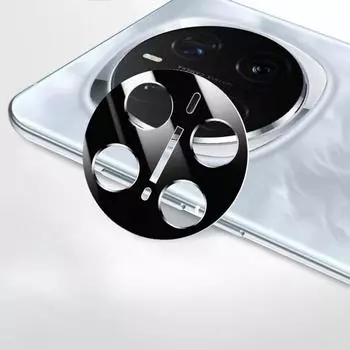 Черная прозрачная защитная крышка для объектива камеры для Honor Magic 7 7Pro, защитная пленка для объектива из закаленного стекла, защита задней камеры от царапин Honor Magic 7