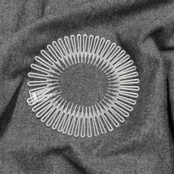 Черная расческа-пуллер для женщин для укладки секущихся волос, расческа-заколка, пружинная расческа One Size