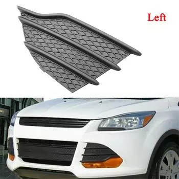 Черная решетка переднего бампера из АБС-пластика, вставка с левой стороны для Ford Escape 2013-2016