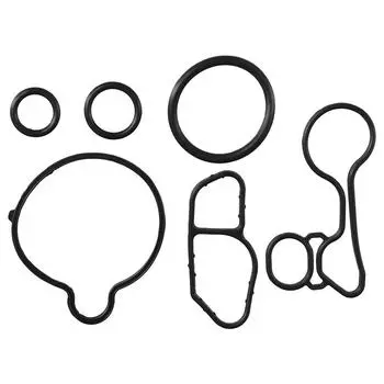 Черная резиновая прокладка фильтра охладителя масла двигателя 55565385 55568536 55568539 прокладка корпуса для автомобильных аксессуаров