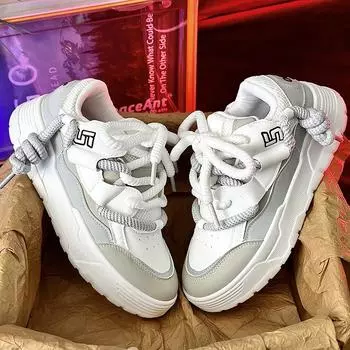 Черная самурайская версия хлебной обуви, мужская обувь для папы, спортивная обувь для скейтбординга 39 белый