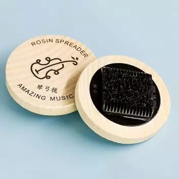 Черная щетка для волос для смычка скрипки Деревянная щетка для смычка эрху Инструмент для чистки щетки для смычка скрипки Расческа для хвоста смычка скрипичного мастера чёрный