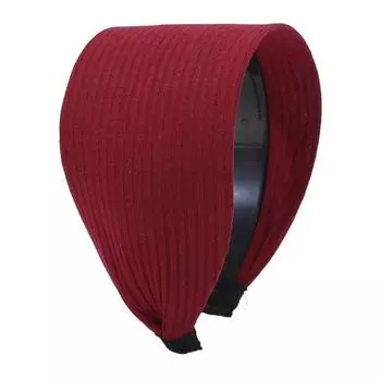 Черная широкополая повязка на голову Зубчатая Нескользящая Повязка для волос Седые волосы Спорт Макияж Повязки на голову для женщин Диадемы Повязка для волос