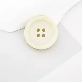 Черная смоляная пуговица Пуговица шерстяное пальто Тренчкот Пуговица костюм брюки Пальто Пуговица Универсальная Изысканная пуговица ZH-2022 Beige 24L = 15mm