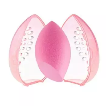 Черная тональная основа на воздушной подушке, высокоэластичная, мягкая, не ест пудру, блендер для макияжа, аппликатор, спонж, влажная и сухая, двойного назначения