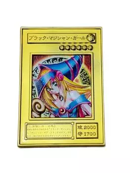 Черная Волшебница Девушка Ранняя Карта 3D Сланец Антикварный Мини Оружие Брелок Аксессуар Фигурка Кукла Дисплей PS4 PS5 Аниме Игра ПК Компьютер Сплав Игрушка Металл