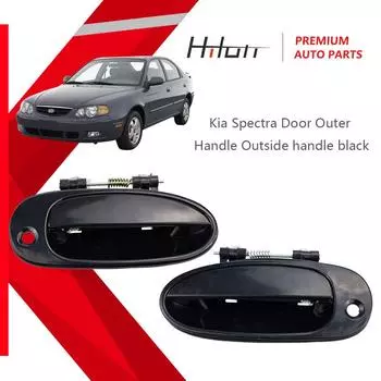Черная внешняя ручка двери слева и справа для Kia Sephia 1998 1999 2000 2001 Spectra 2000 Left