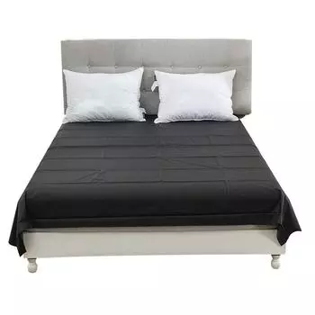 Черная водонепроницаемая простыня Queen Bed Cover Пара Секс-инструмент для пар Флирт BD SM Бондаж Игра для взрослых Дикий секс-продукт
