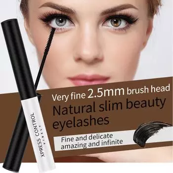 Черная водостойкая тушь для макияжа, длинная керлинговая тушь для ресниц, наращивание ресниц 5 мл разноцветный