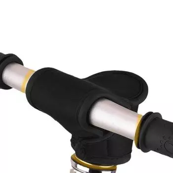 Черная защита руля Защитная крышка выноса 1 шт.