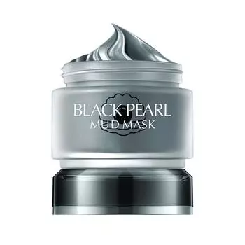 Черная жемчужная грязевая маска: Глубокое увлажнение, очищение пор, осветление кожи, 85 г One Size