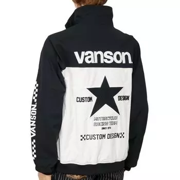 Черная звезда вышивка трехслойная куртка стретч [Banson] мужская nvsz-2407 (XXL, Черный) чёрный