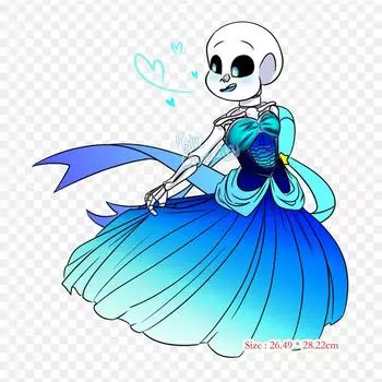 Черника Санс на платье Черника термонаклейки для DIY термопереноса одежды футболки термонаклейки украшения печать