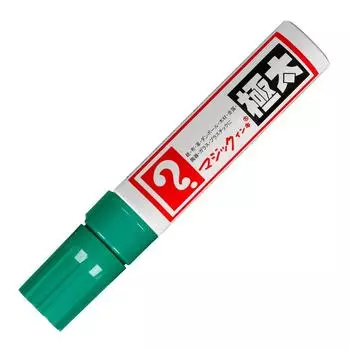 Чернильная ручка Teranishi Chemical Industry Magic Ink Pen Extra Thick Green на масляной основе MGDRP-T4 зелёный