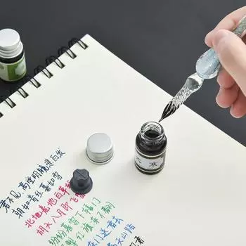 Чернила без углерода для рисования 7 мл чернила для перьевой ручки цветные чернила для заправки канцелярские принадлежности H