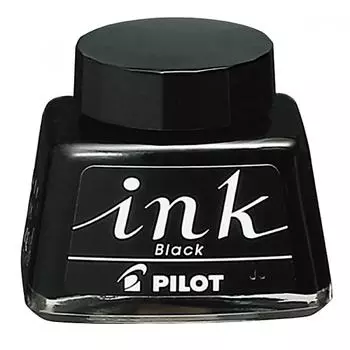 Чернила для перьевой ручки Pilot, 30 мл Black