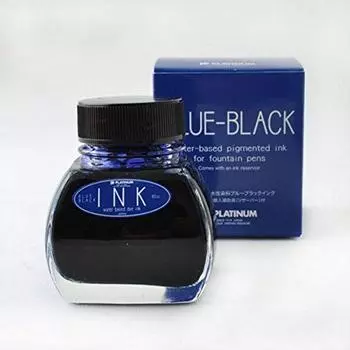 Чернила для перьевой ручки PLATINUM 60 мл сине-черные PLA-INK-1200-3